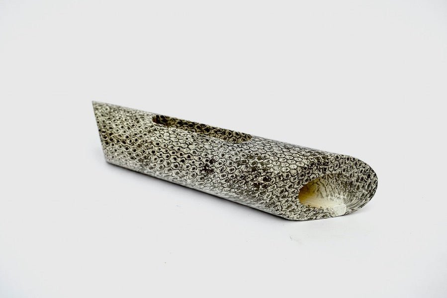 Bamboo Pattern Speaker Snake - Sound amplifier - indic inspirations