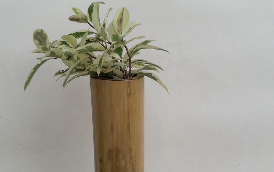 BAMBOO TALL VASE - flower vases - indic inspirations