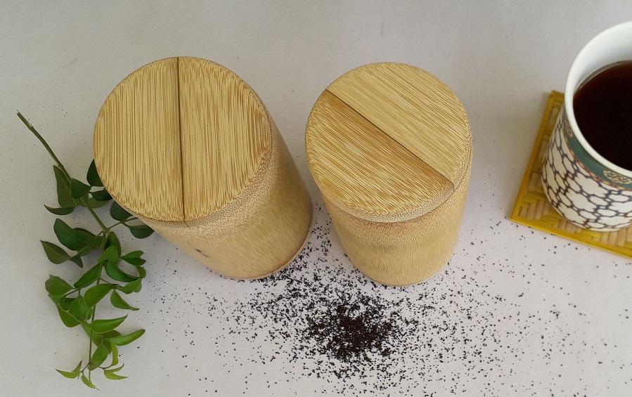 Bamboo Tea Coffee Box - Boxes - indic inspirations