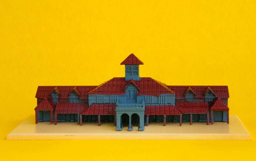 Bandra Station | 6” W Model - train models - indic inspirations