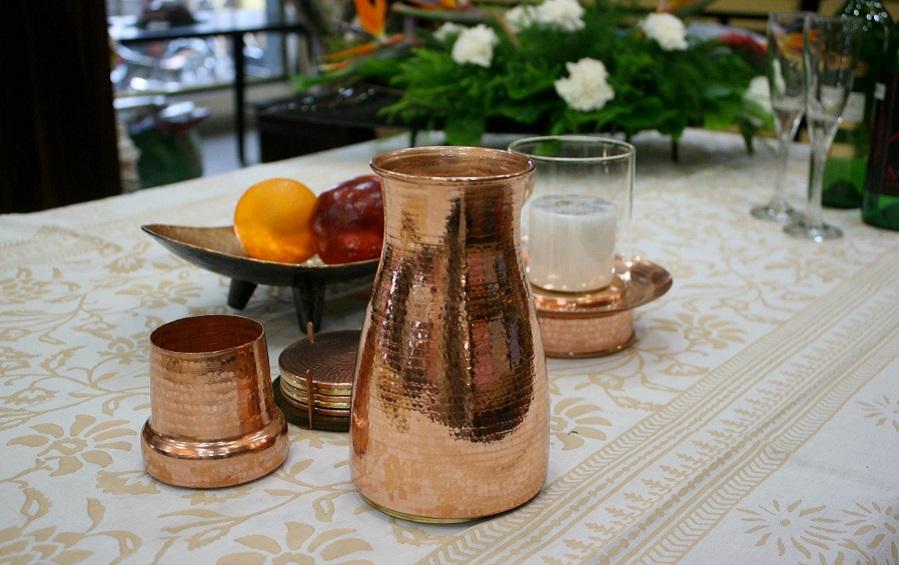 Bedside Carafe and Glass - Water Carafes - indic inspirations