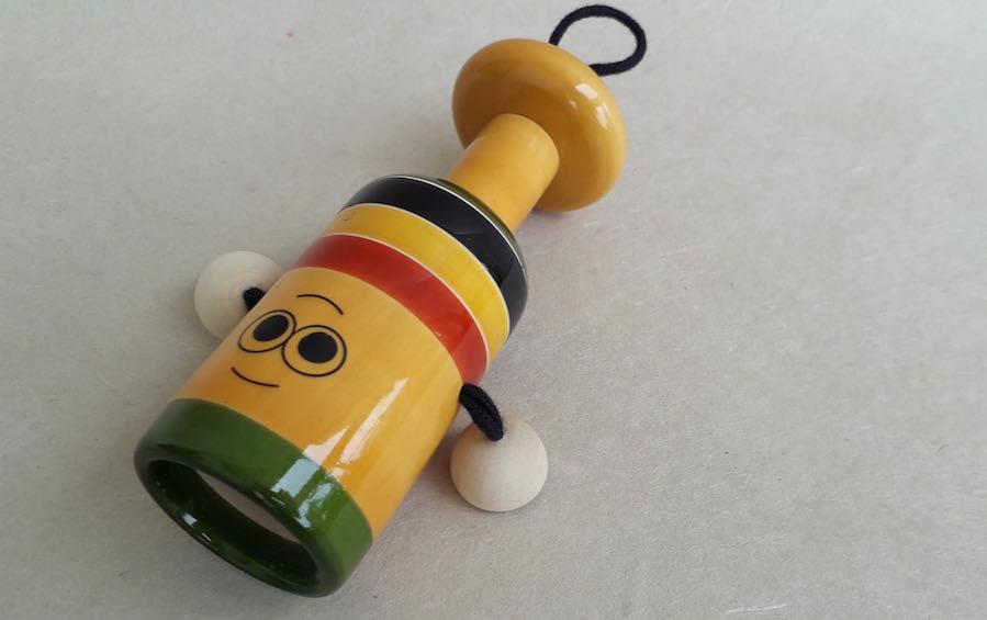 BELL RATTLE - Wooden Toys - indic inspirations
