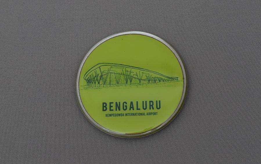 BENGALURU :: Kempegowda International Airport Fridge Magnet - City souvenirs - indic inspirations