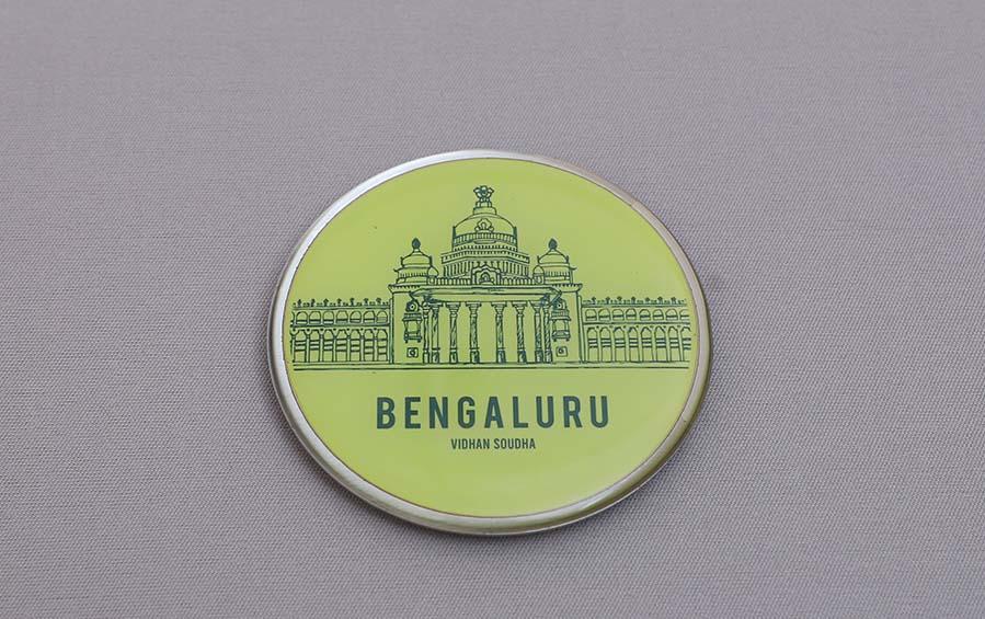 BENGALURU :: Vidhan Soudha Fridge Magnet - City souvenirs - indic inspirations