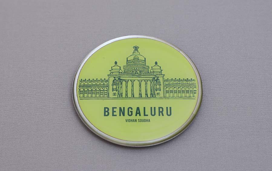 BENGALURU :: Vidhan Soudha Fridge Magnet - City souvenirs - indic inspirations