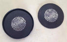 BIDRI TEA COASTER- Circular - Coasters - indic inspirations
