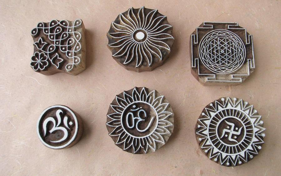 BLOCK PRINTER - Symbols Large - Block Printers - indic inspirations