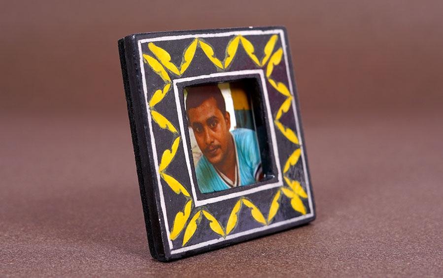 Blue Pottery Photo Frame - Photo frames - indic inspirations