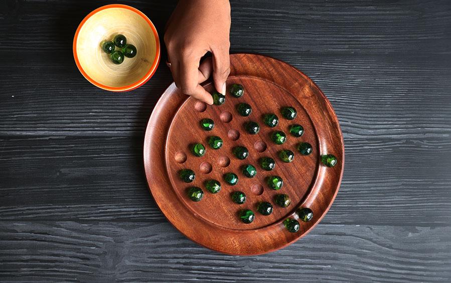 Brainvita Board Game - Games - indic inspirations