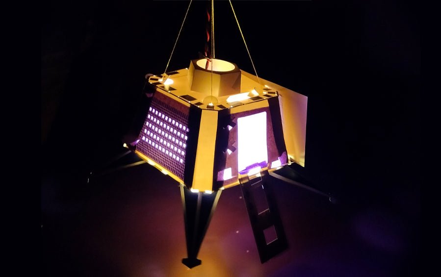 Chandrayaan 3 | DIY Vikram Lander Akash Kandeel - DIY Lanterns - indic inspirations