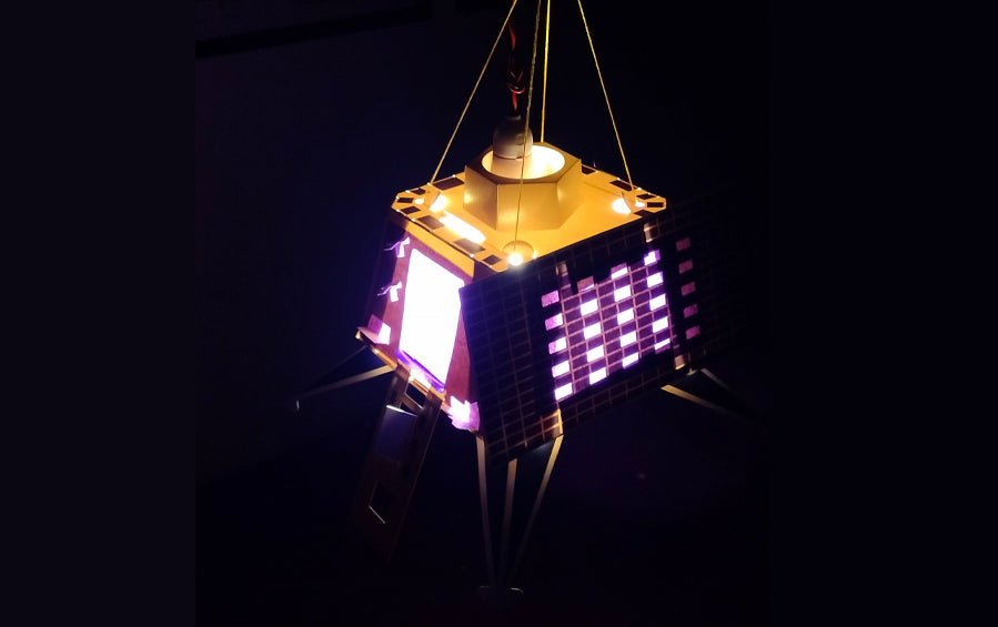 Chandrayaan 3 | DIY Vikram Lander Akash Kandeel - DIY Lanterns - indic inspirations