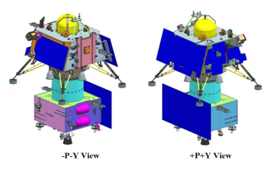 Chandrayaan 3 | Vikram Lander & Pragyaan Rover Scale Models 1:30 | 1:15 - rocket models - indic inspirations