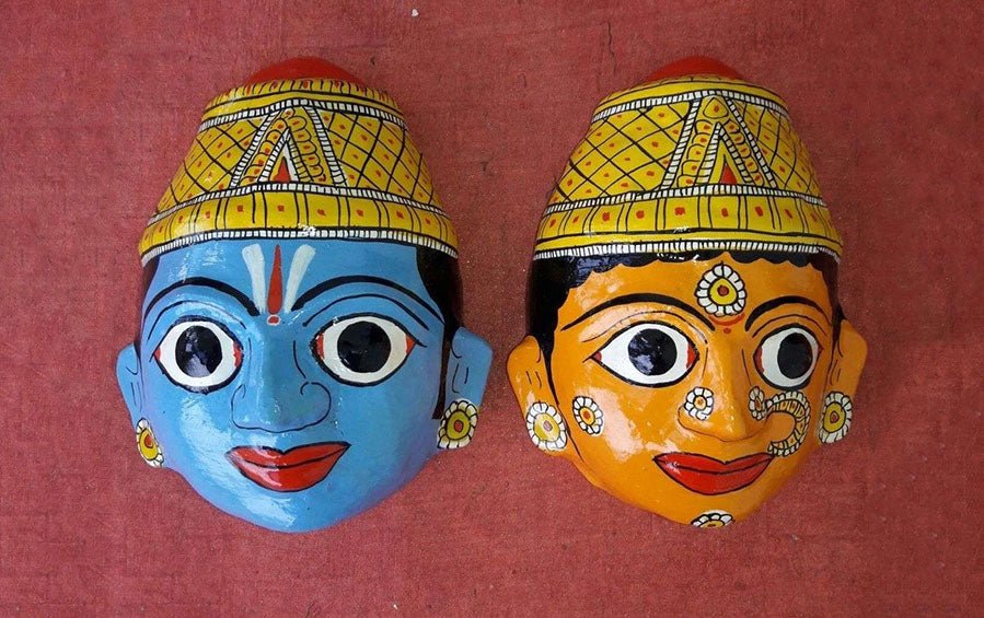 Cherial Mask Making Online Workshop - Workshops - indic inspirations