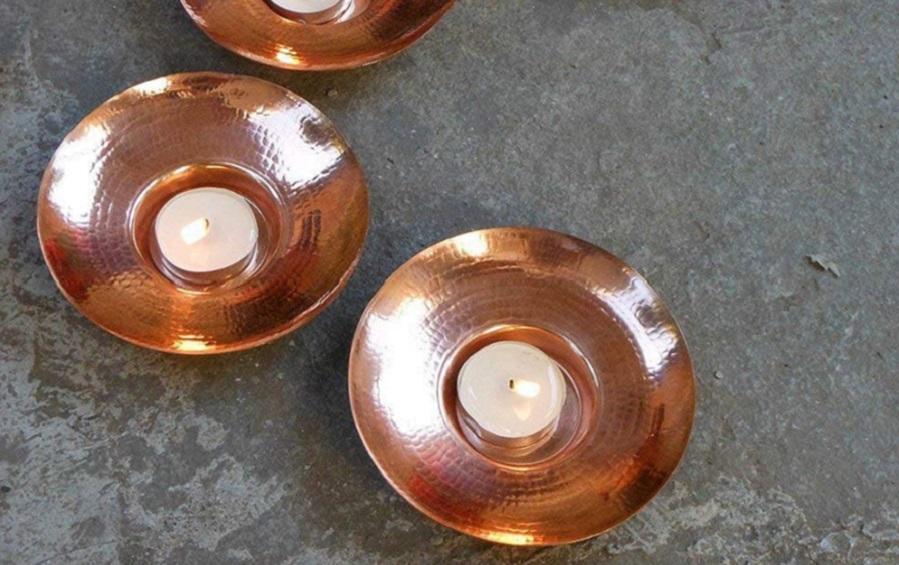 CIRCLE OF LIGHT - Candle-holders - indic inspirations