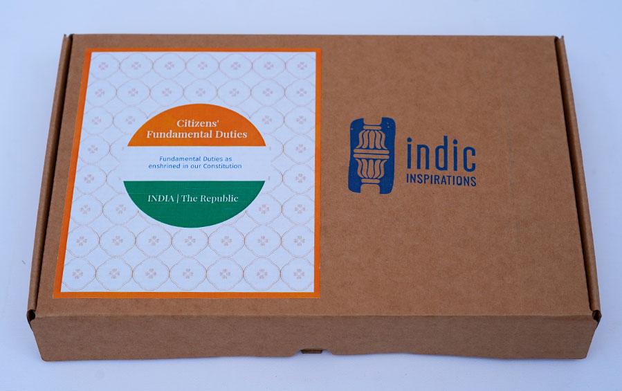 Citizens' Fundamental Duties - Desk Plaque - Desk plaques - indic inspirations