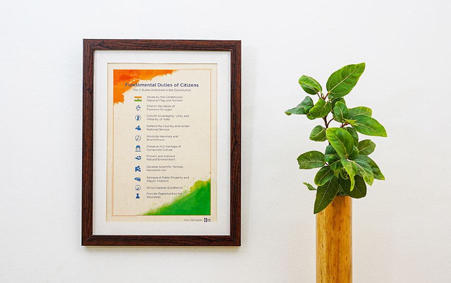 Citizens' Fundamental Duties Wall Frame - Wall Frames - indic inspirations