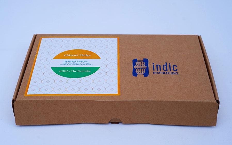 Citizens' Pledge - Desk Plaque - Desk plaques - indic inspirations