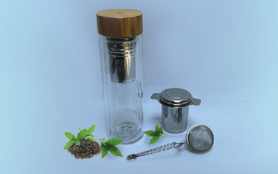 Compact Tea Maker + Infusers (Set of 3) - tea gift packs - indic inspirations