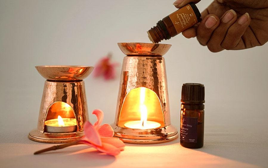 Buy Copper Diffusers (2) + Floral Blend + Camphor Oils Gift Pack Online ...
