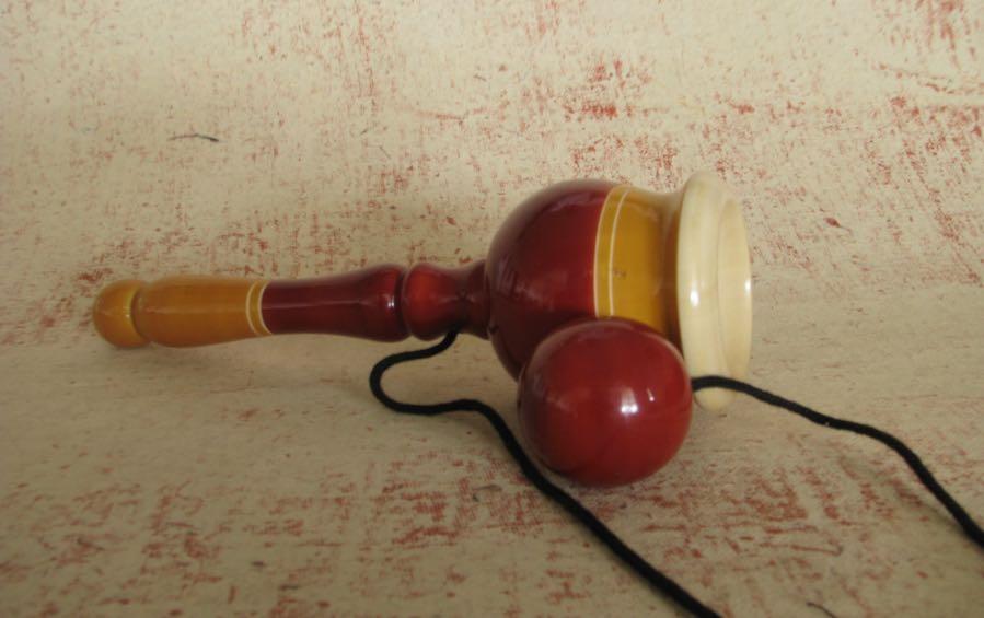 CUP & BALL (Big) - Wooden Toy - indic inspirations
