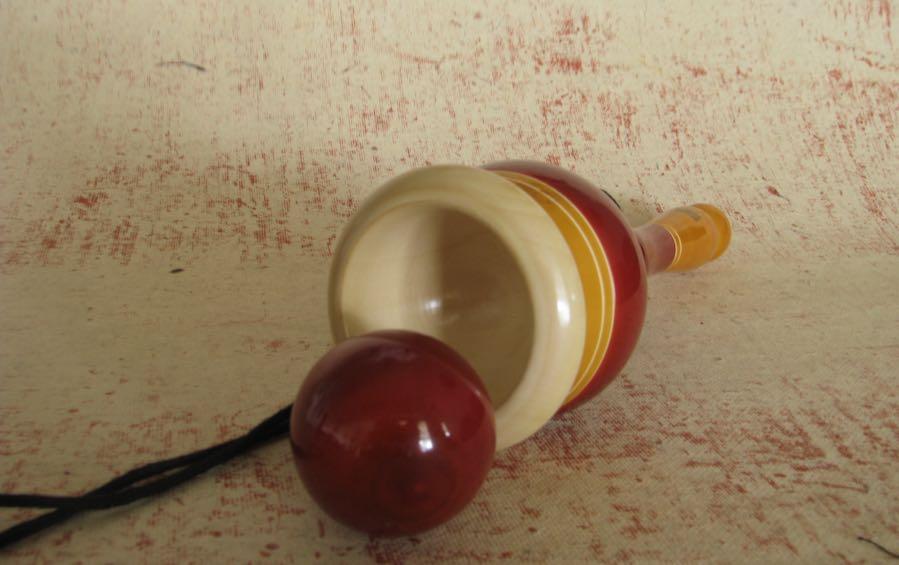 CUP & BALL (Big) - Wooden Toy - indic inspirations