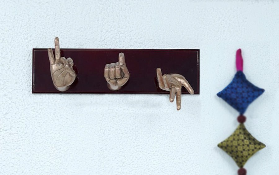 Buy Hand Mudra | Bronze Set of 3 Online Indic Inspirations