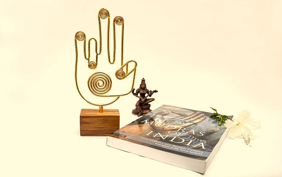 Dance Mudra Wire Frame Souvenir - Dance awards - indic inspirations