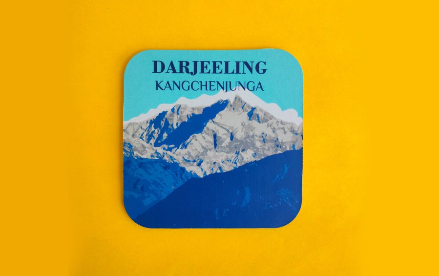 Darjeeling Railway | Coasters Set of 4 - Coasters - indic inspirations
