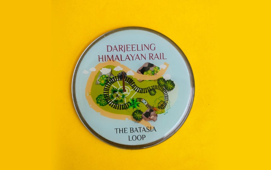 Darjeeling Railway | Fridge Magnet - City souvenirs - indic inspirations