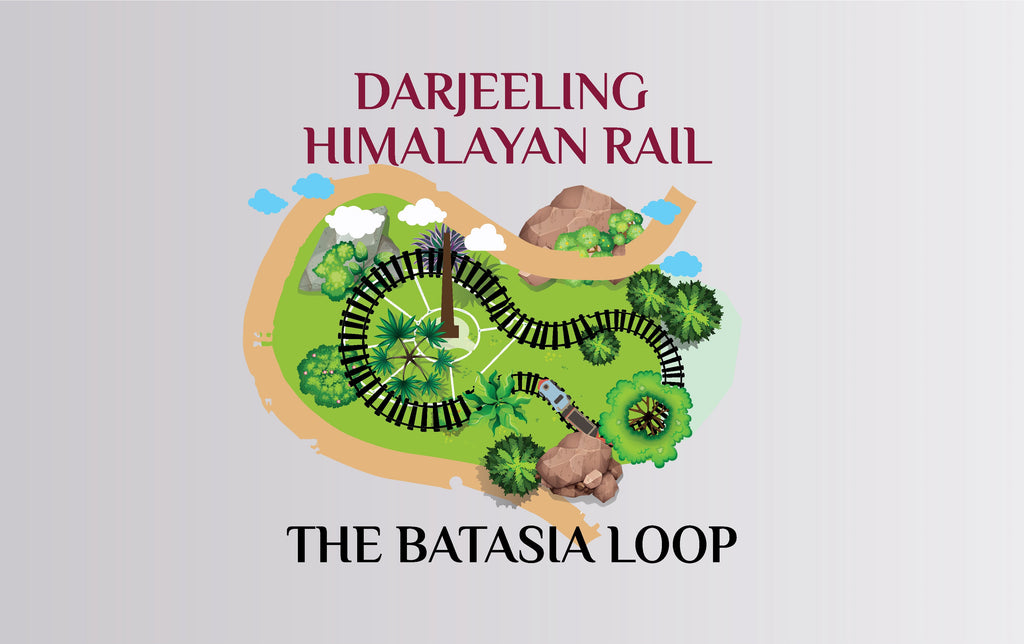 Darjeeling Railway | Fridge Magnet - City souvenirs - indic inspirations