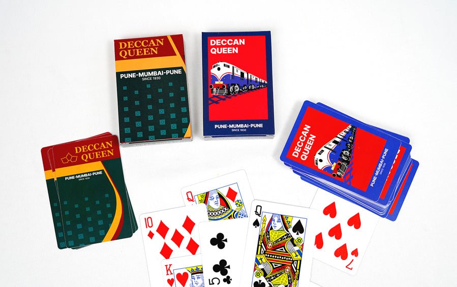 Deccan Queen | 2 Playing Card Sets - Card Games - indic inspirations