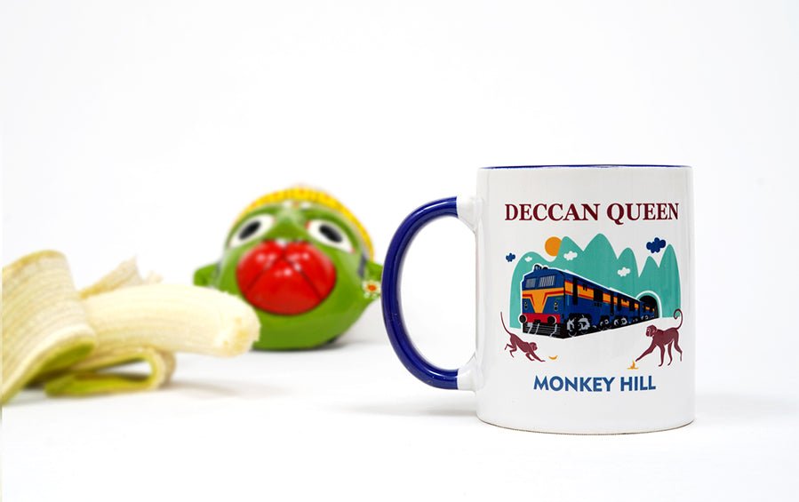Deccan Queen | Monkey Hill | Coffee Mug - Cups & Mugs - indic inspirations