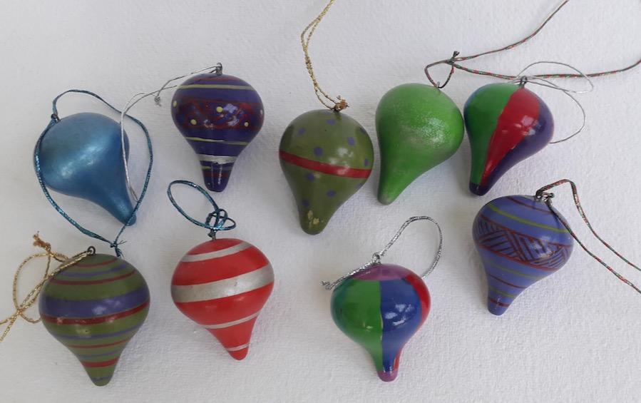 Decorative Drop Shaped Hangings Set of 9 - Décor hanging - indic inspirations