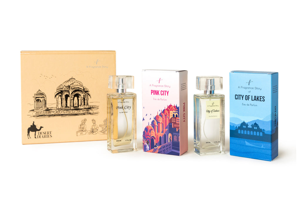 Desert Diaries Gift Set (Set of 2 Perfumes) - Fragrances - indic inspirations