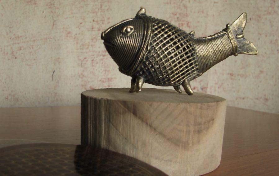 Dhokra Fish - Dhokra artifacts - indic inspirations