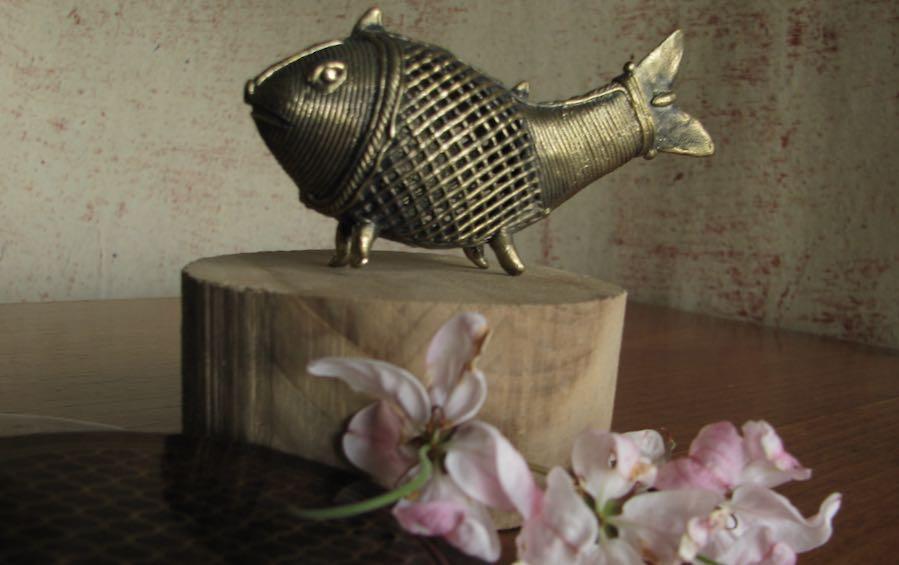 Dhokra Fish - Dhokra artifacts - indic inspirations