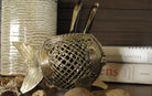 Dhokra Fish Pen Stand - Dhokra artifacts - indic inspirations