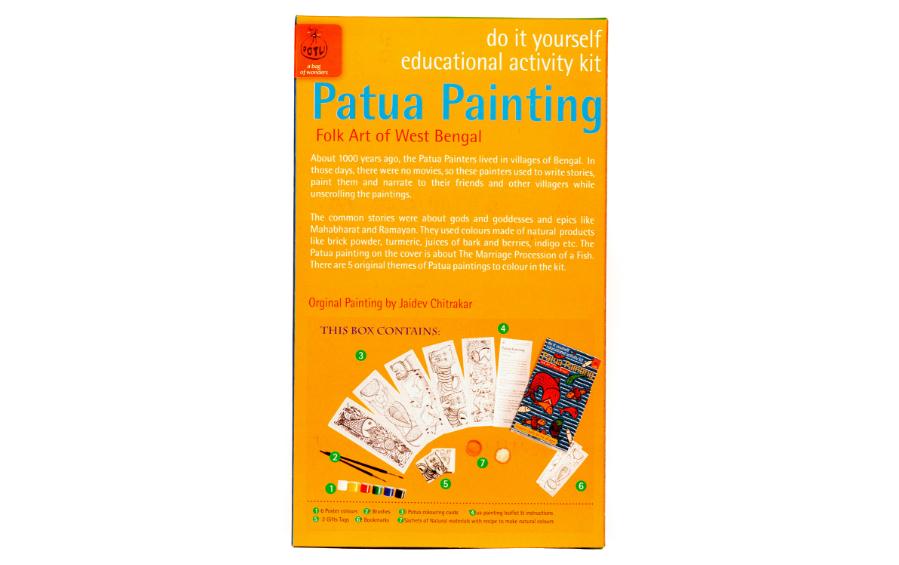 DIY Colouring Kit - Patua Painting of West Bengal – Indic Inspirations