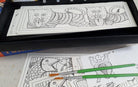 DIY Colouring Kit - Patua Painting of West Bengal - Craft Kit - indic inspirations
