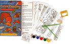 DIY Colouring Kit - Patua Painting of West Bengal - Craft Kit - indic inspirations