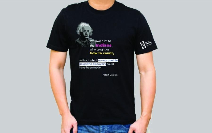 EINSTEIN on 0 (ZERO) - T-Shirt - T-shirts - indic inspirations