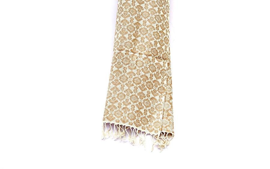 Eri-Muga Silk Stole - Stoles - indic inspirations