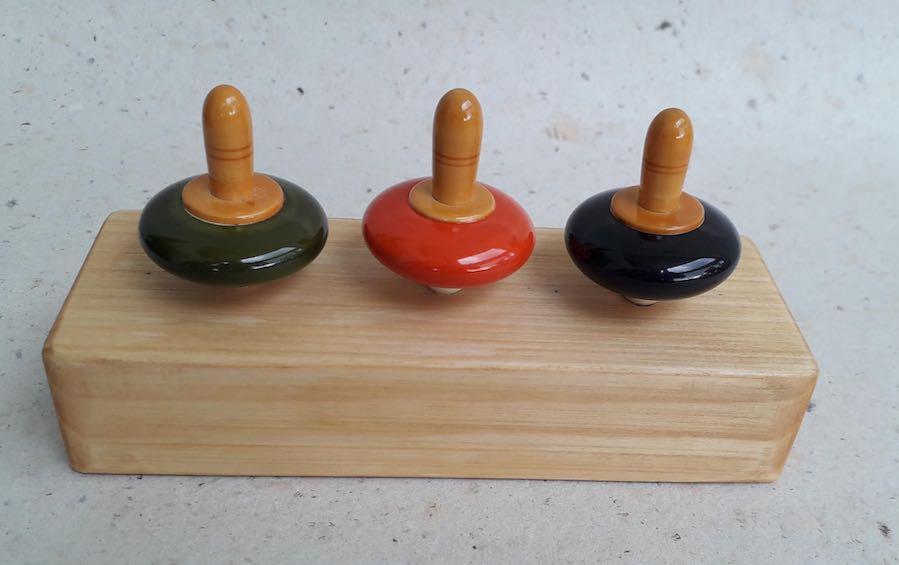 Finger Tops - Rectangular Base - Wooden Toys - indic inspirations