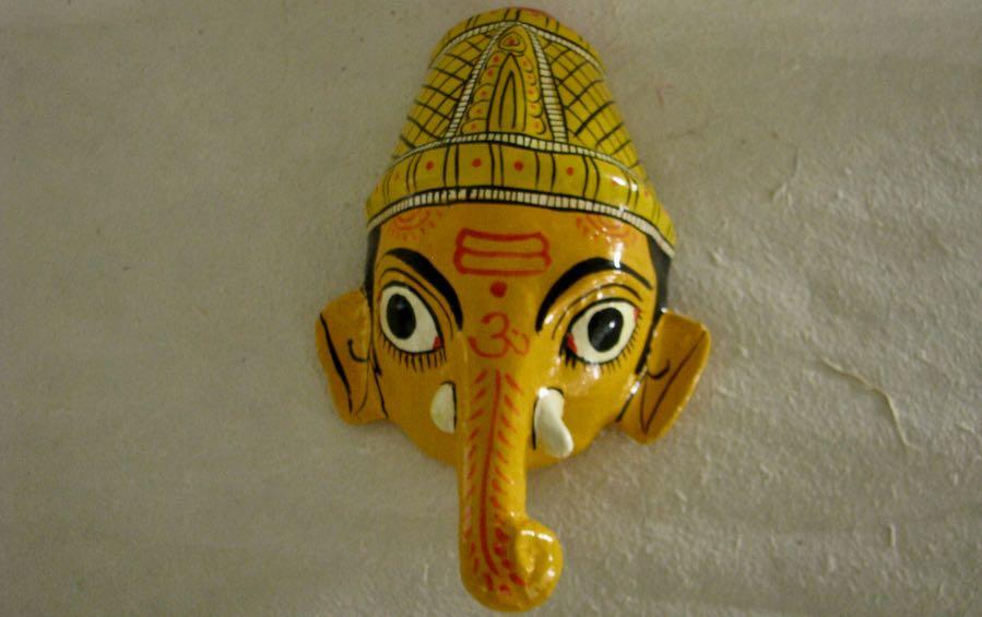 GANESHA - CHERIAL MASK - masks - indic inspirations