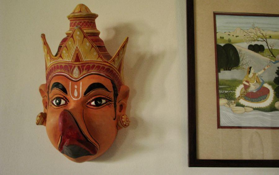 GARUDA - MAJULI MASK - Masks - indic inspirations