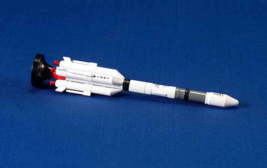 Buy ISRO GSLV F05 | Aluminium Scale Model 1:300 Online – Indic Inspirations