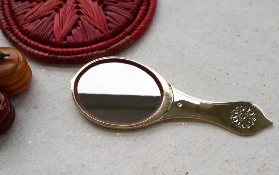 Handmade Aranmula Mirror - Mirrors - indic inspirations