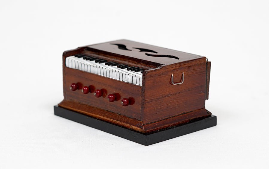 Harmonium | Wooden Miniature - Miniature Musical Instruments - indic inspirations