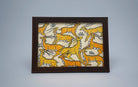 Herd Of Deer | Odisha Pattachitra Painting | A5 Frame - paintings - indic inspirations