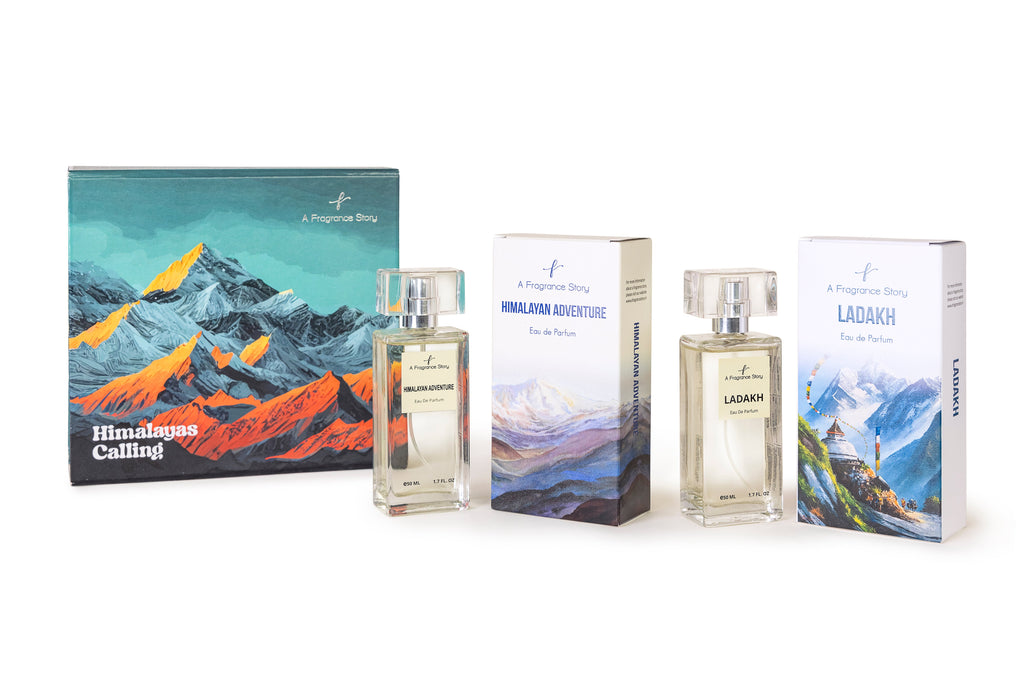 Himalayas Calling Gift Set (Set of 2 Perfumes) - Fragrances - indic inspirations